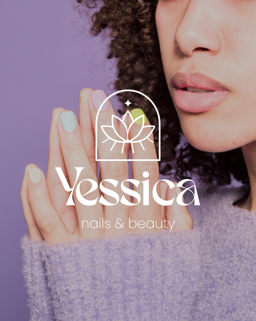 branding para yessica nails & beauty